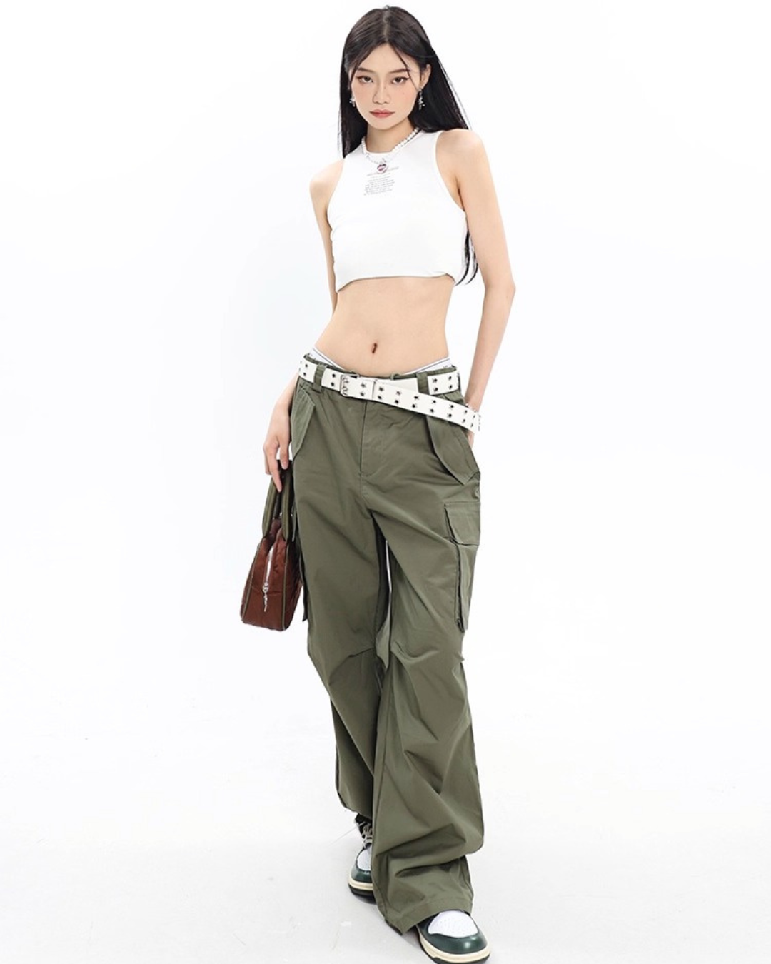 Star Hole Double Belt