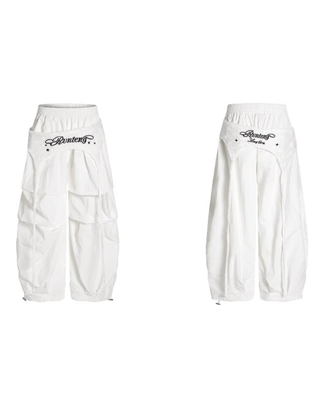 Double Layer Waist Pants