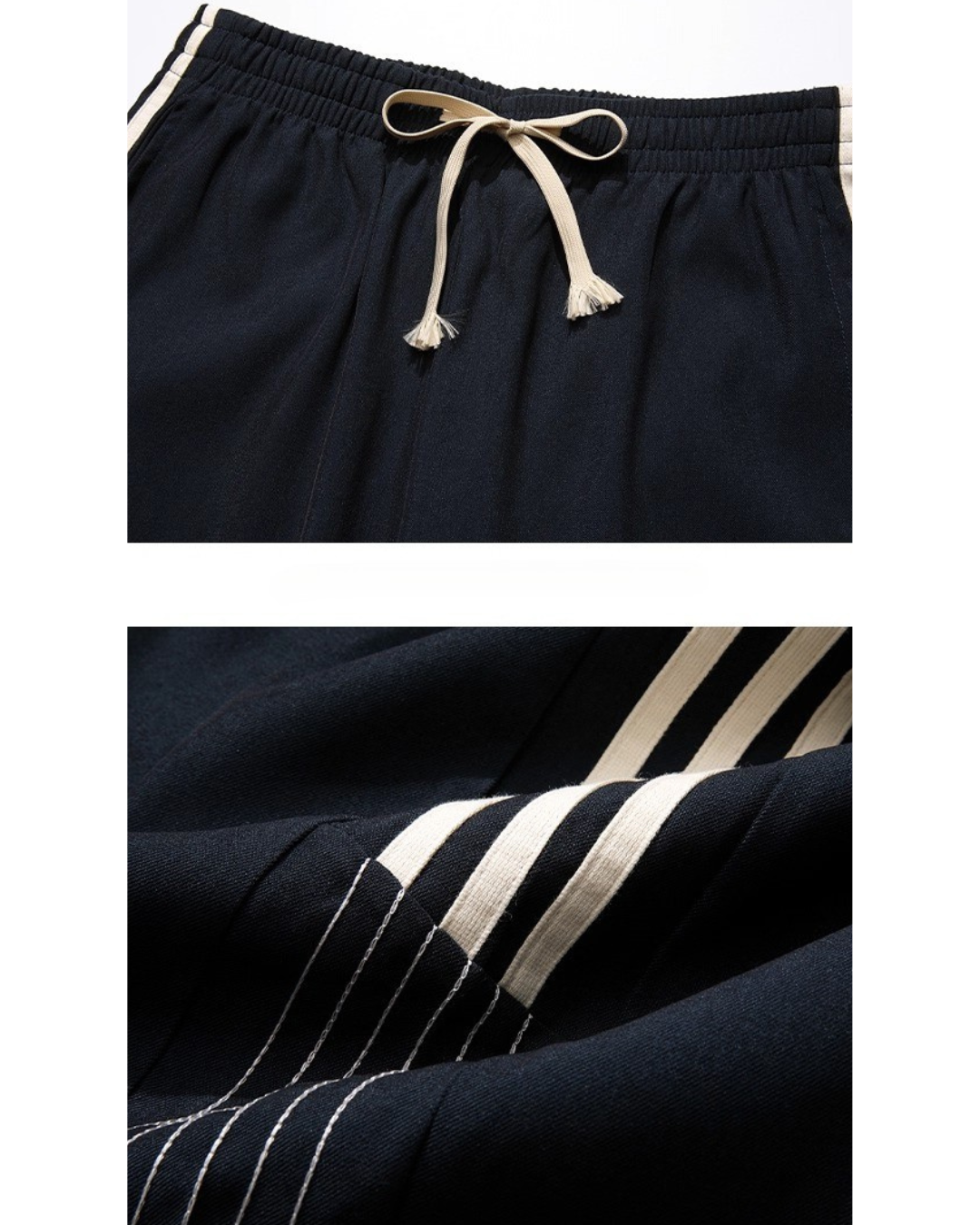 Sporty Drawstring Track Pants