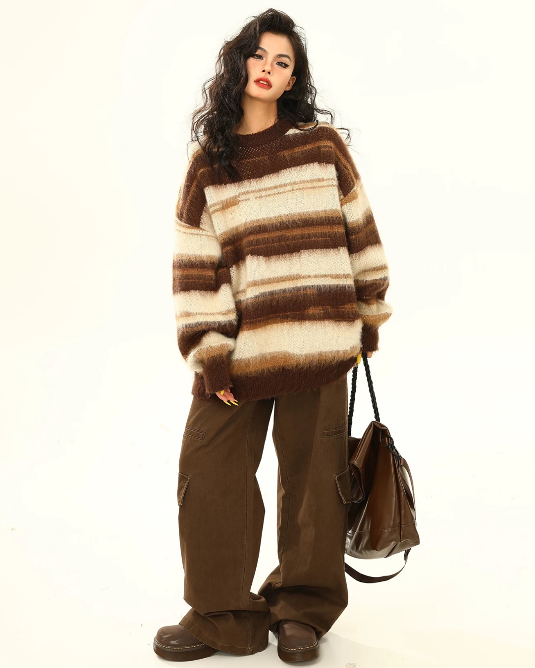 Brushed Stripe Knit