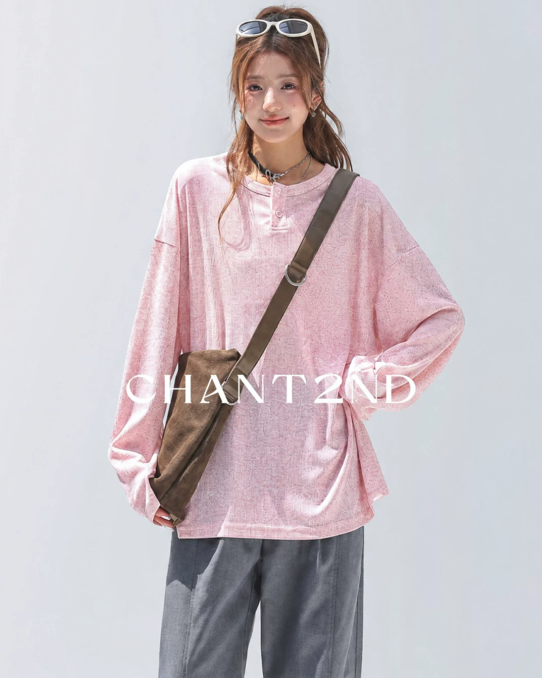 Oversized Heather Henley