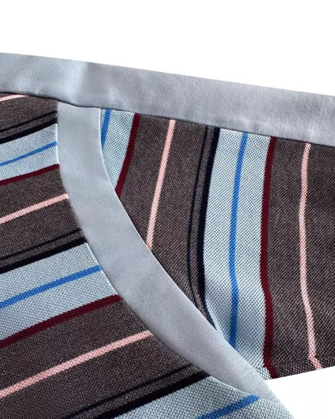 Retro Track Polo Top