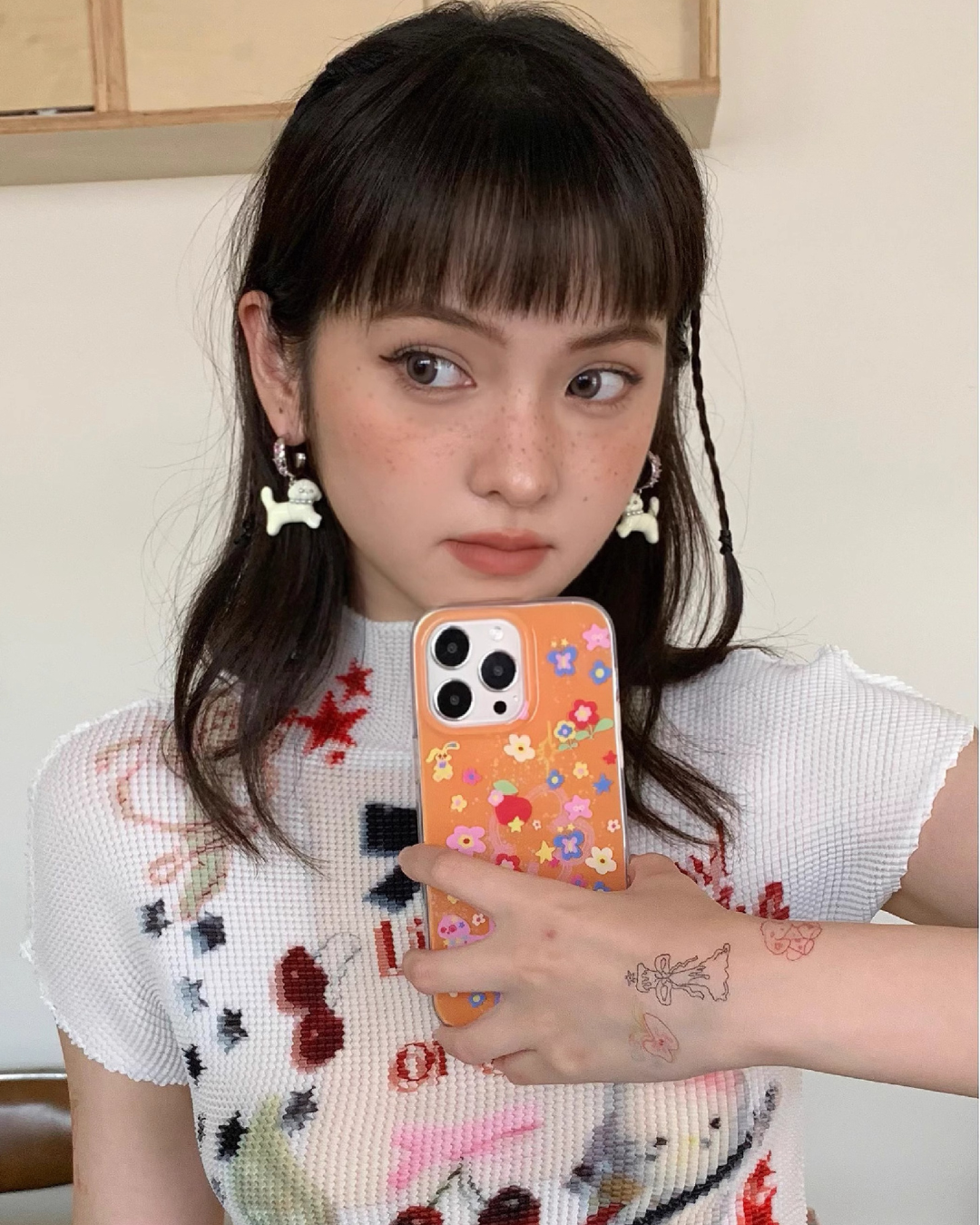 Graffy iPhone Case Orange