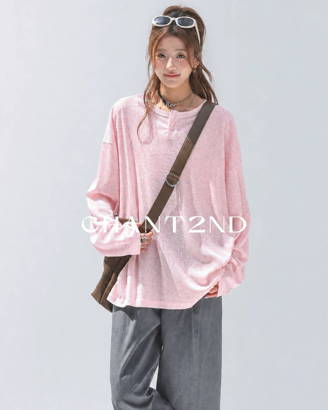 Oversized Heather Henley