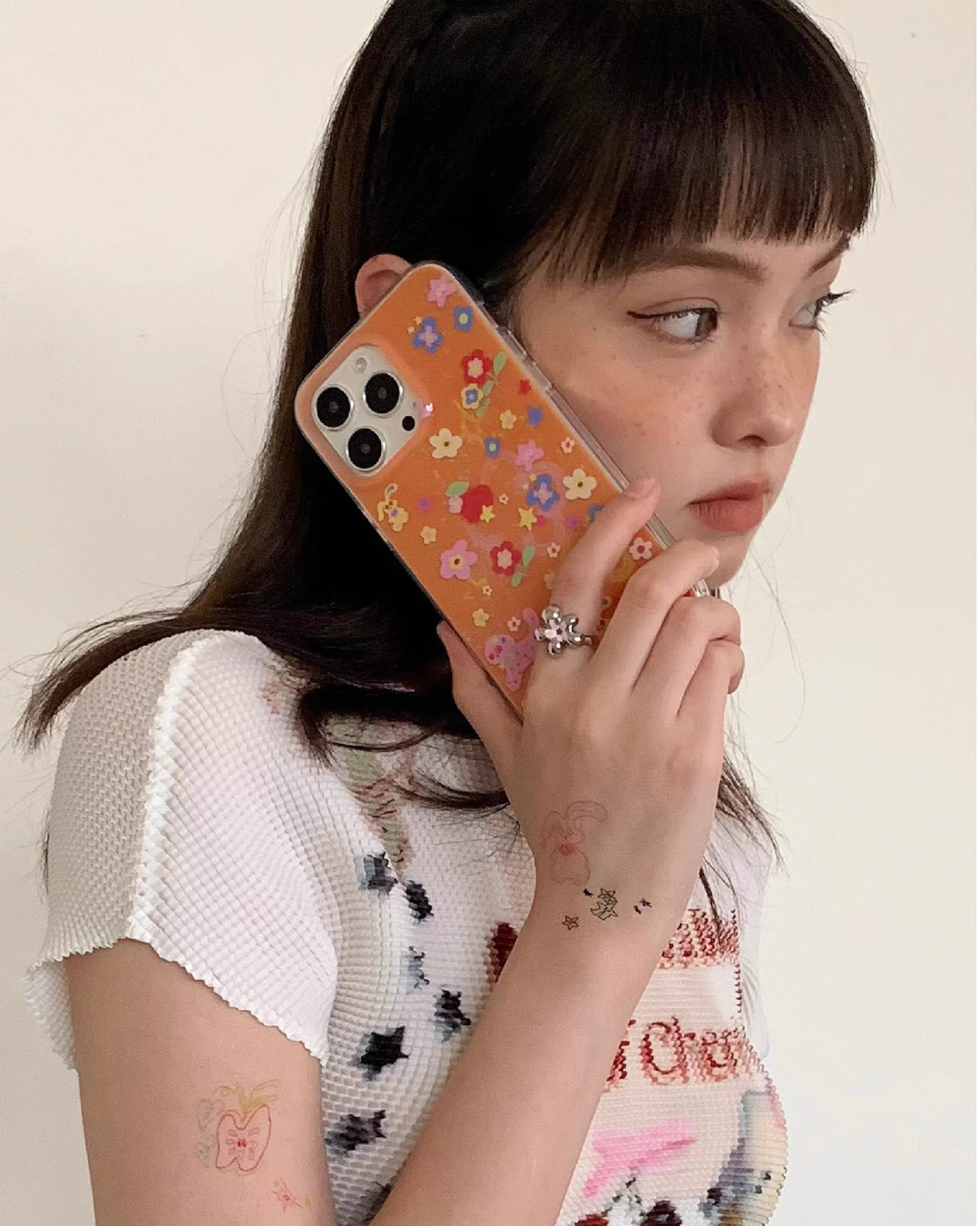 Graffy iPhone Case Orange