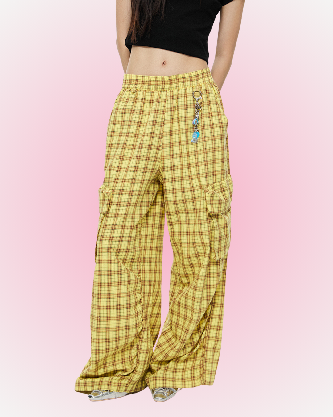 Yellow Check Pants