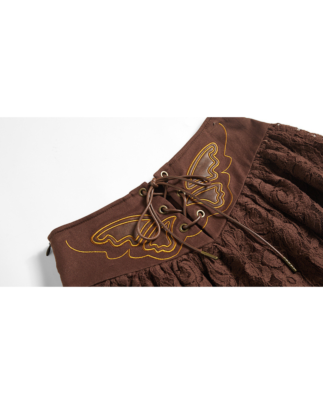 Western Frill Mini Skirt