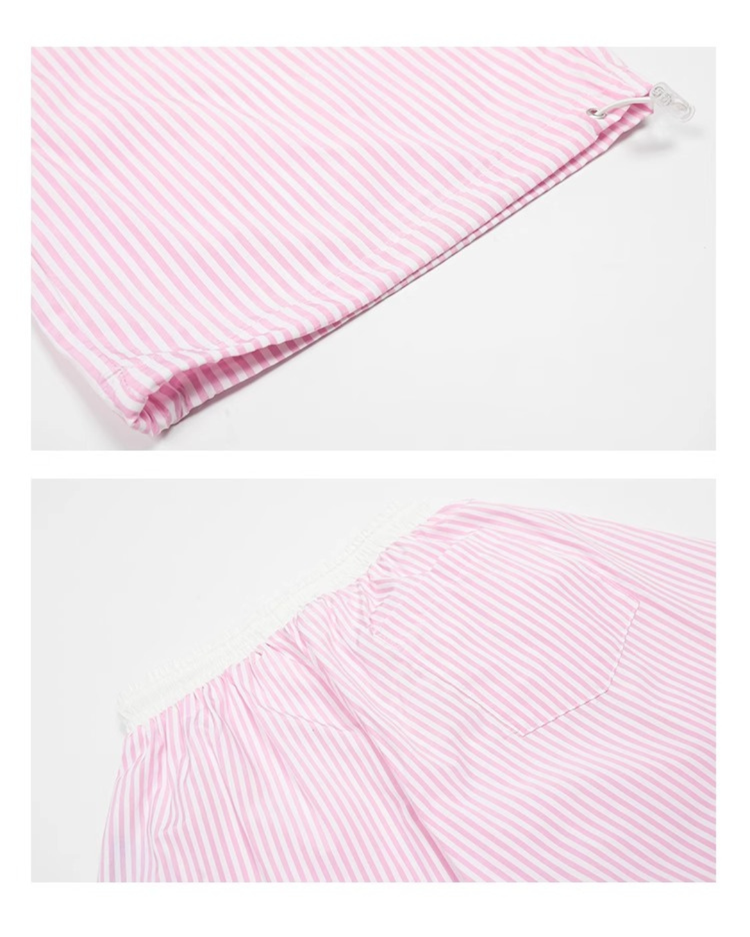 Wide Leg Stripe Shirt Pants