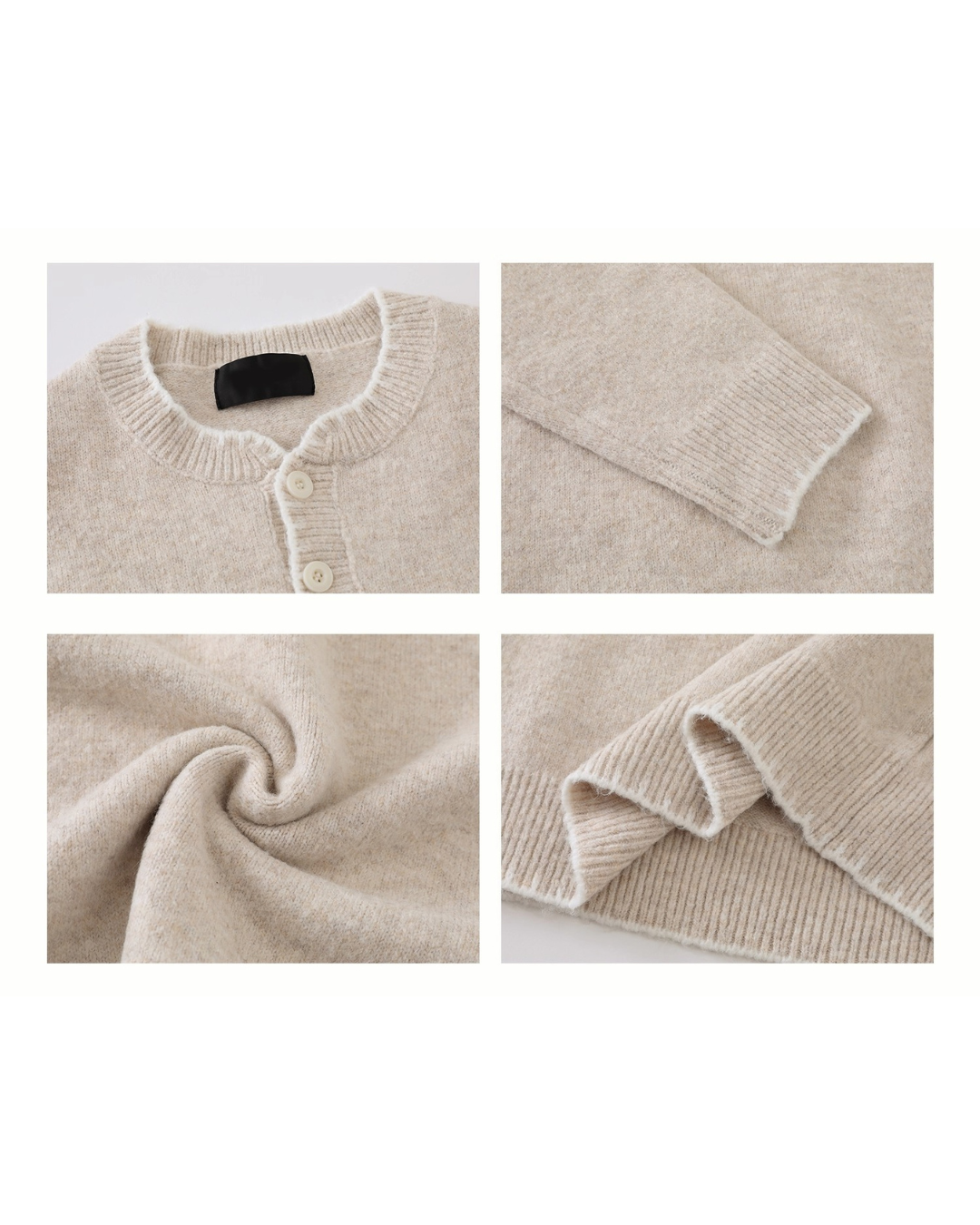 Henley Knit Pullover