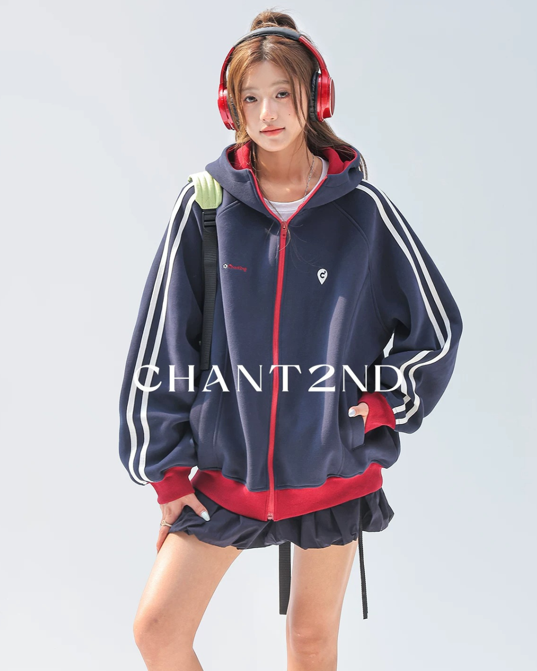 Racer Stripe Hoodie