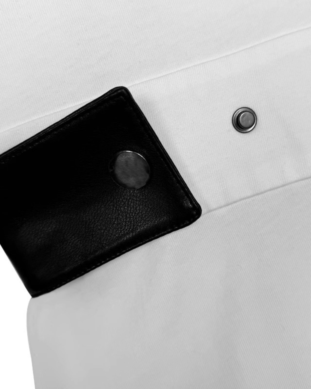 Sporty Leather Long Dress