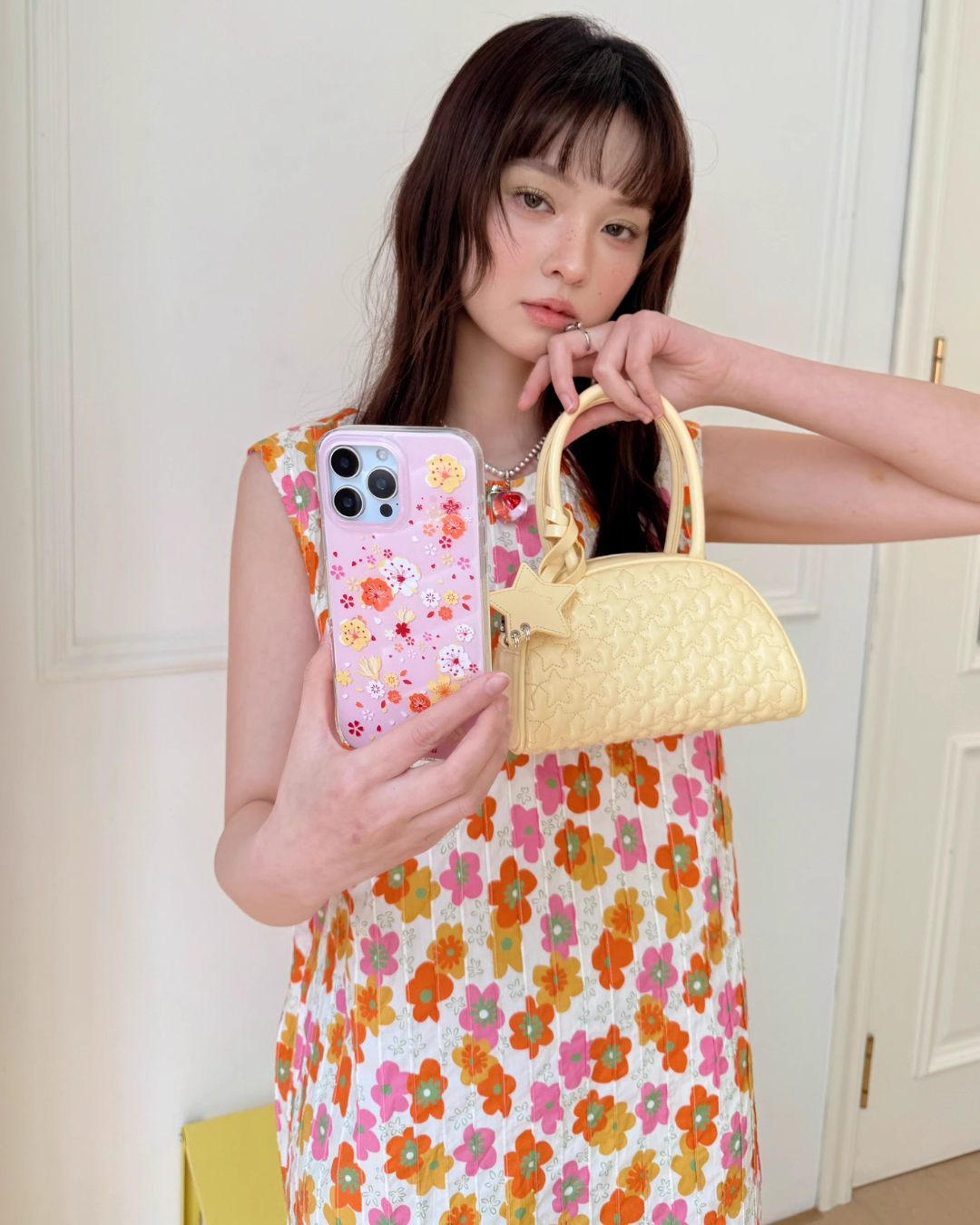 Star Pastel Mini Clutch Bag