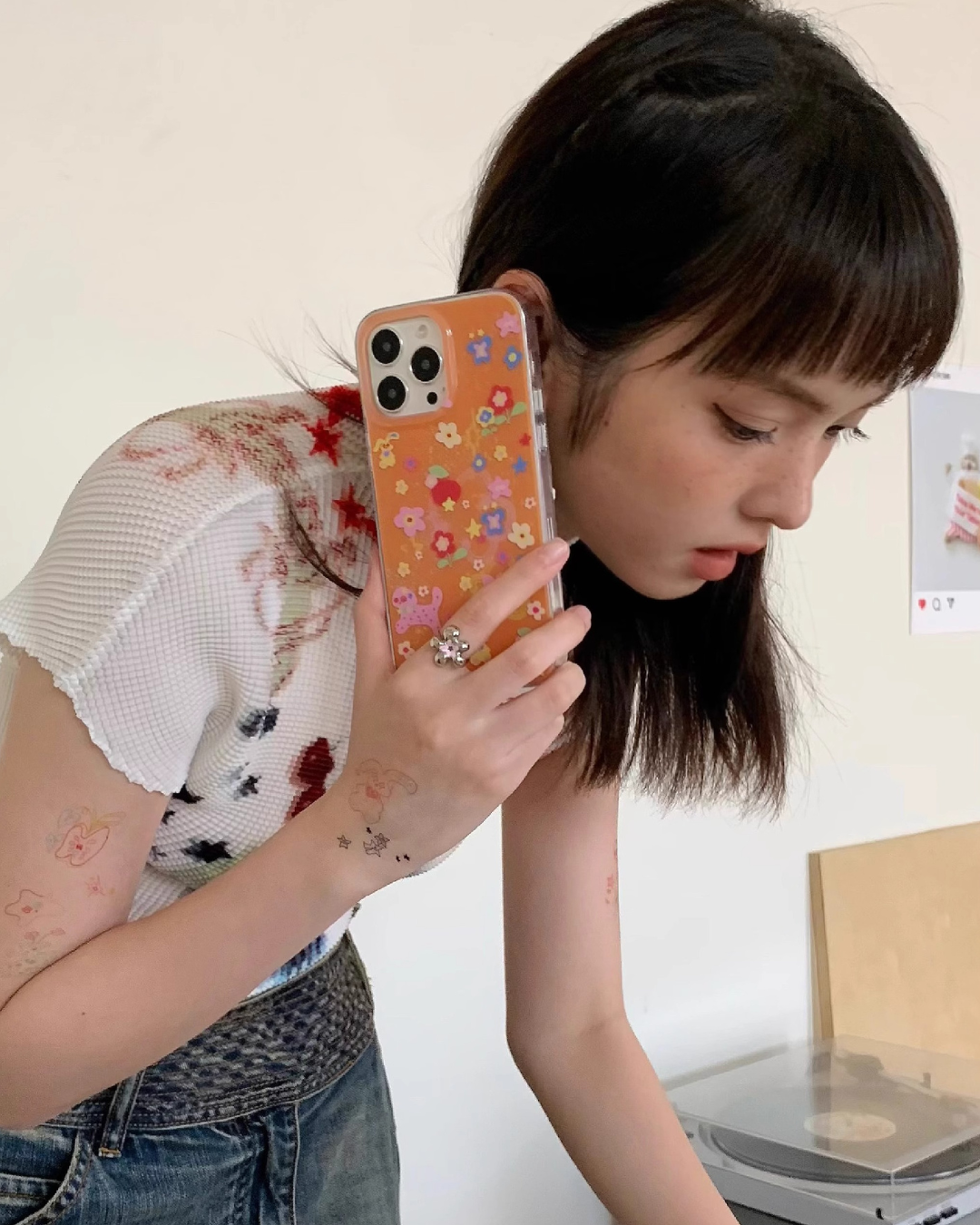 Graffy iPhone Case Orange