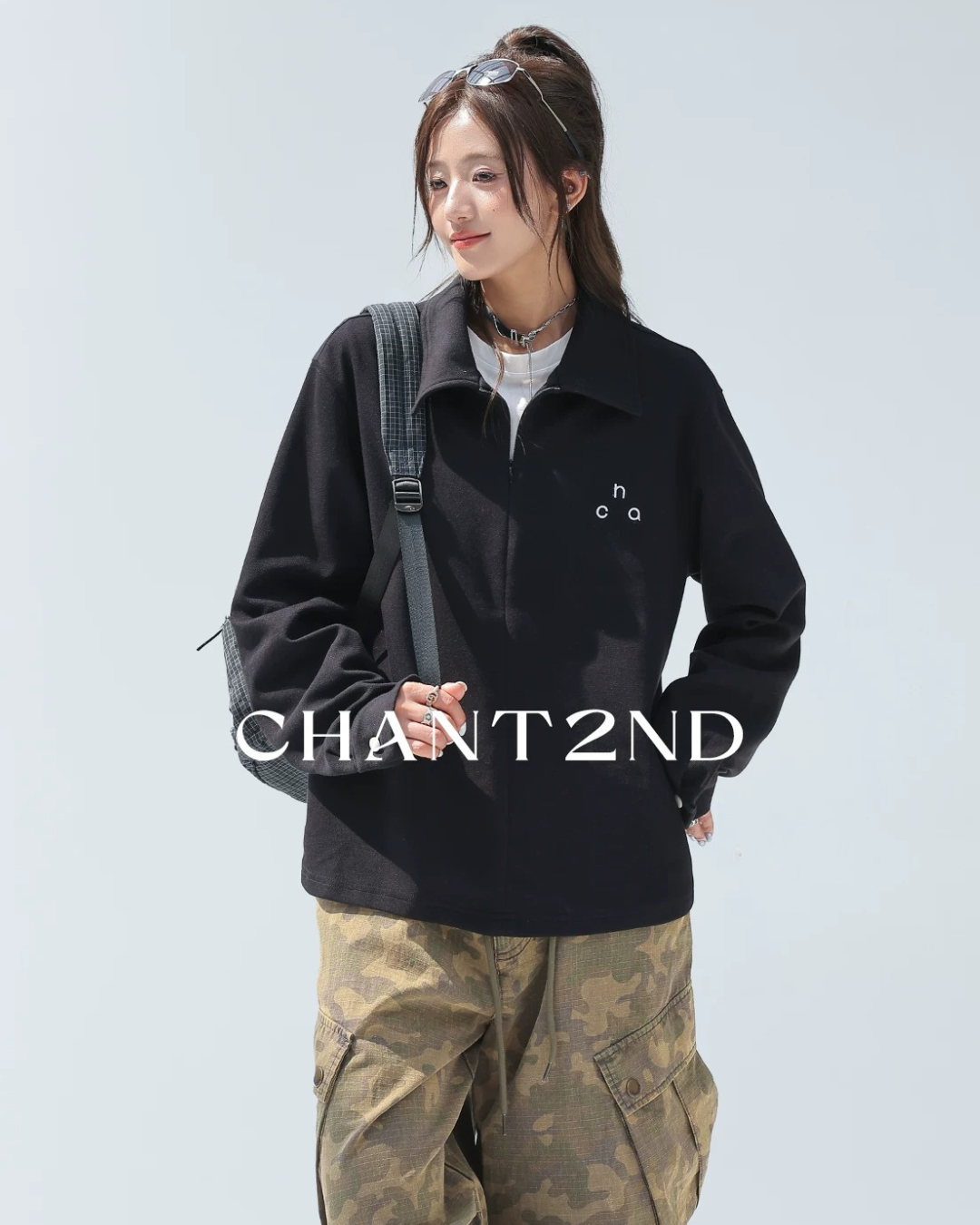 Point Collar Track Jacket