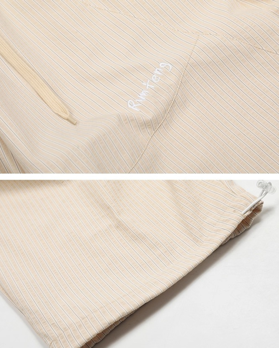 Street Oversized Striped Trousers