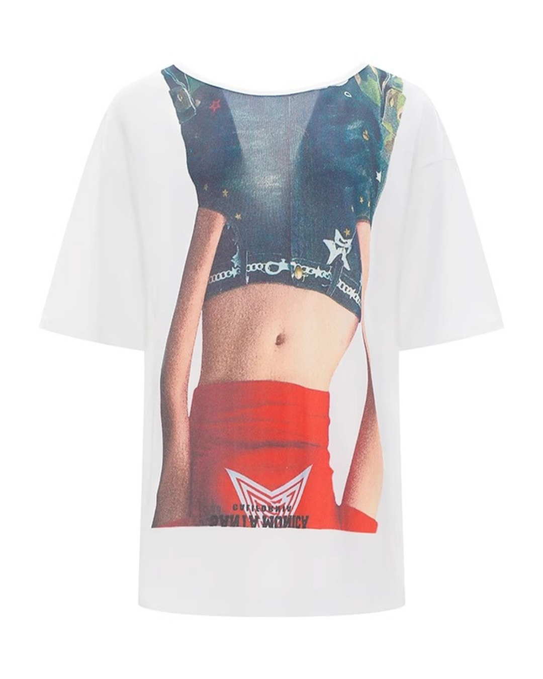 One Shoulder Loose T-shirt