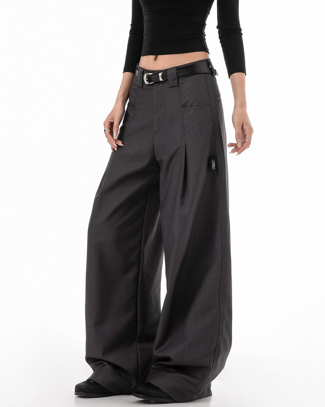 Wide Tailored Pants