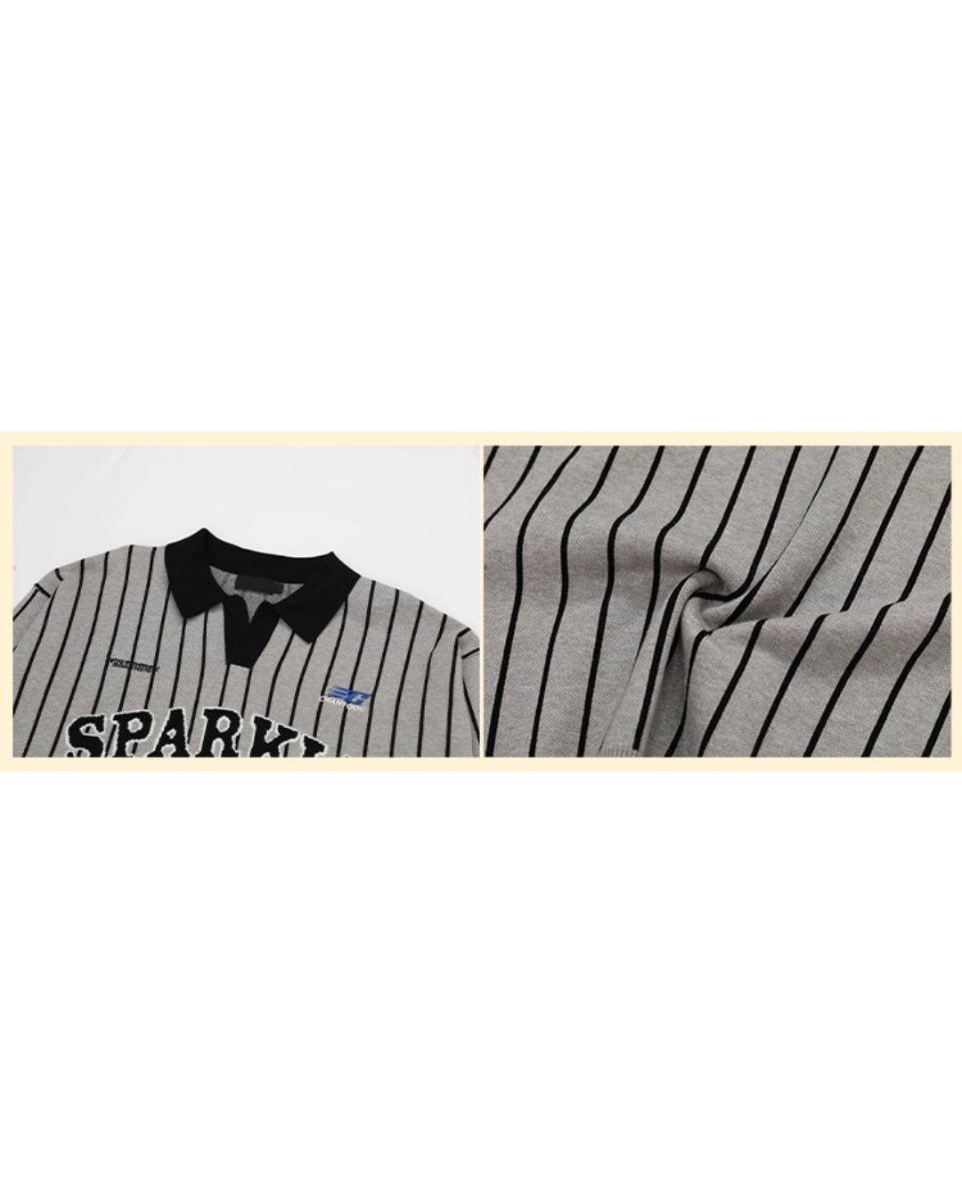 Varsity Stripe Knit Pullover