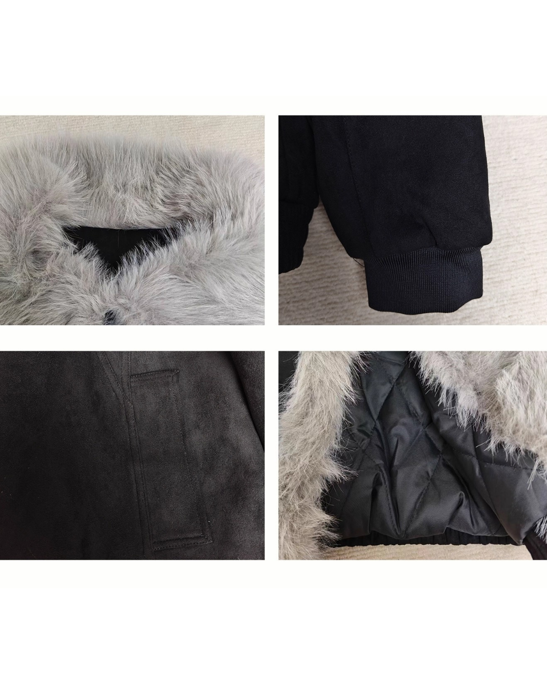 Chic Faux Shearling Jacket