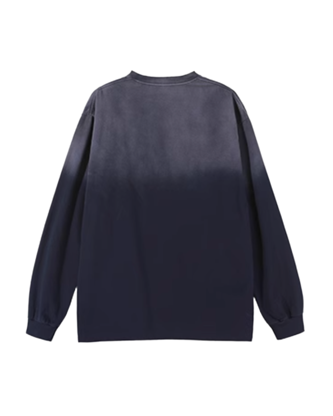 Washed Gradient Long T-Shirts