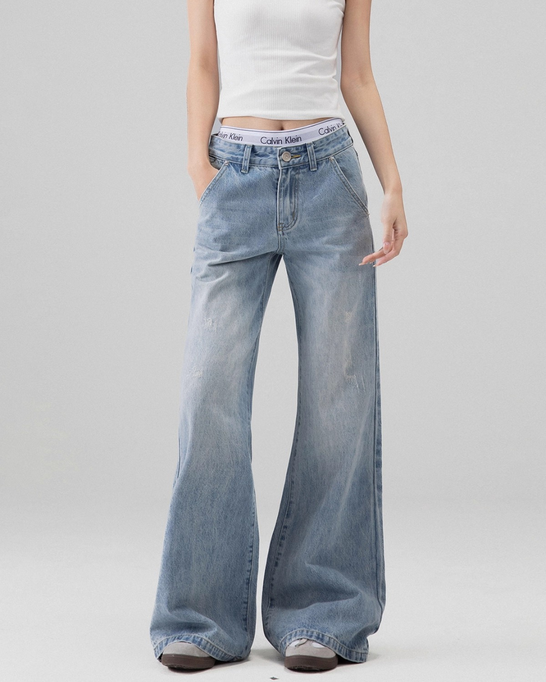 Classic Wide Leg Denim