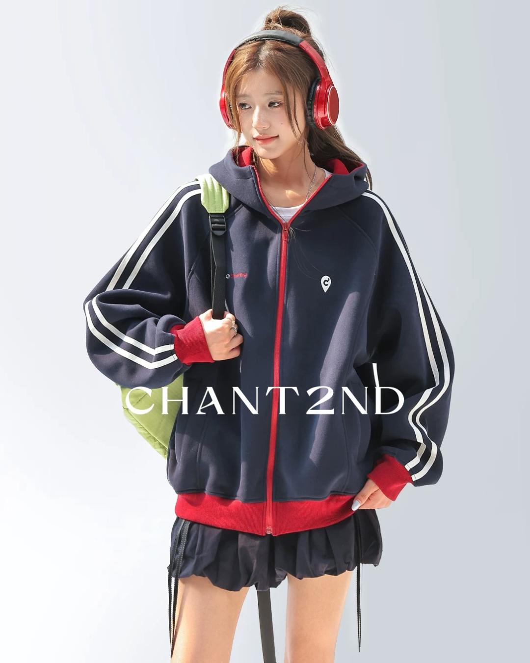 Racer Stripe Hoodie