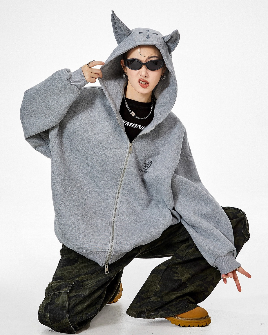 Playful Dog Zip Jacket