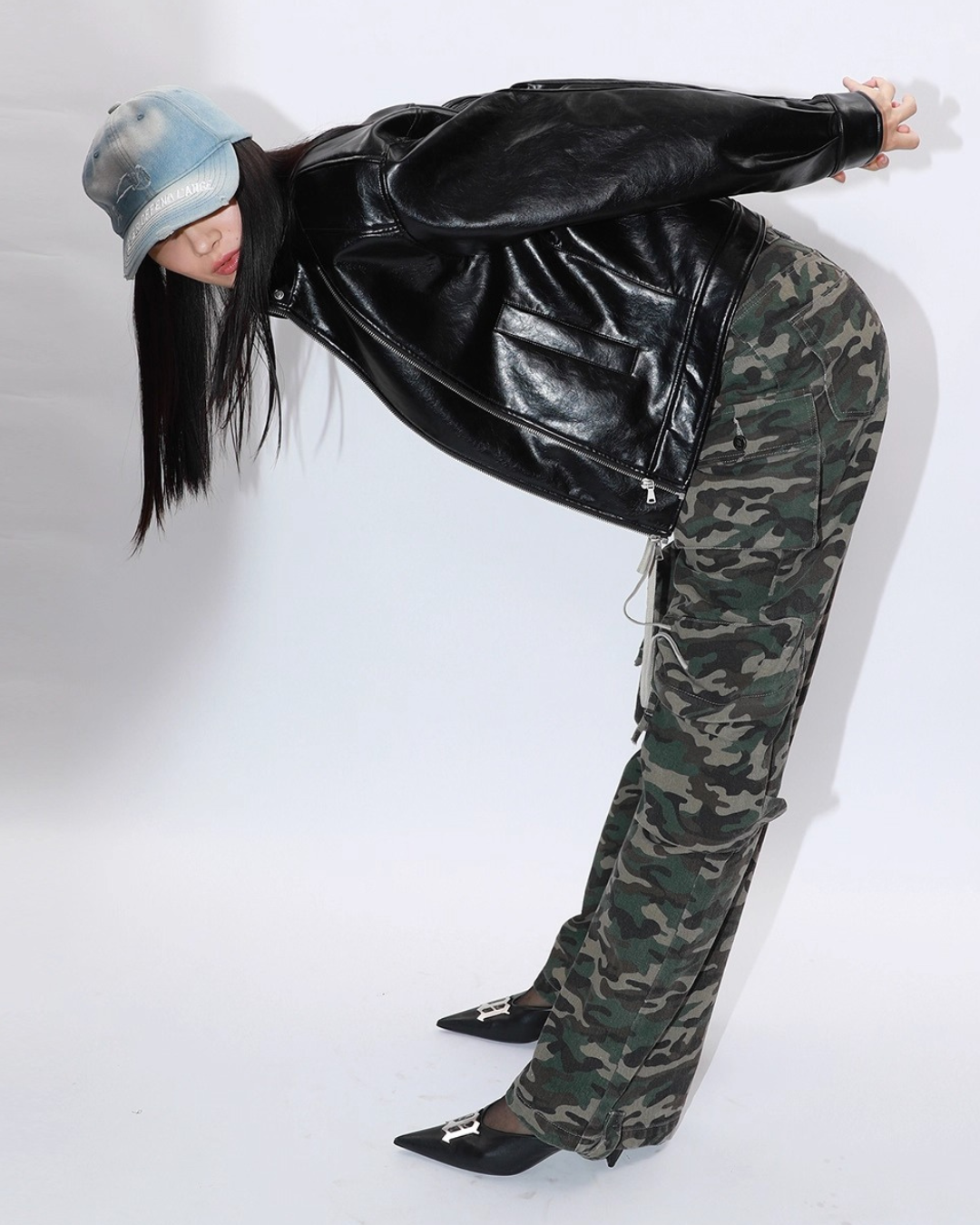 Blue Denim Washed Cap