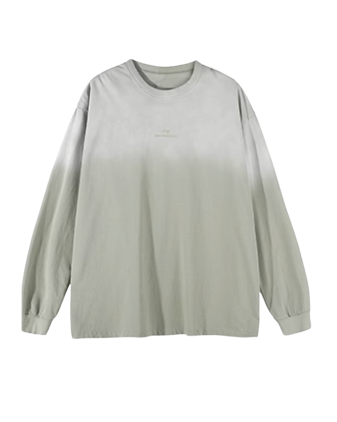 Washed Gradient Long T-Shirts