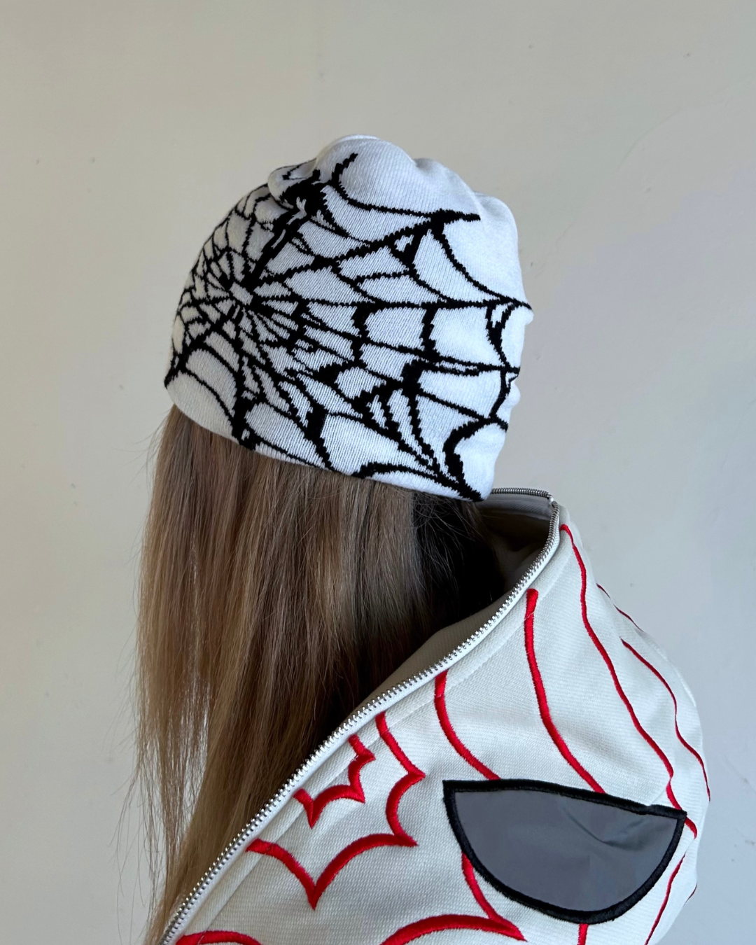 Spider Pattern Beanie