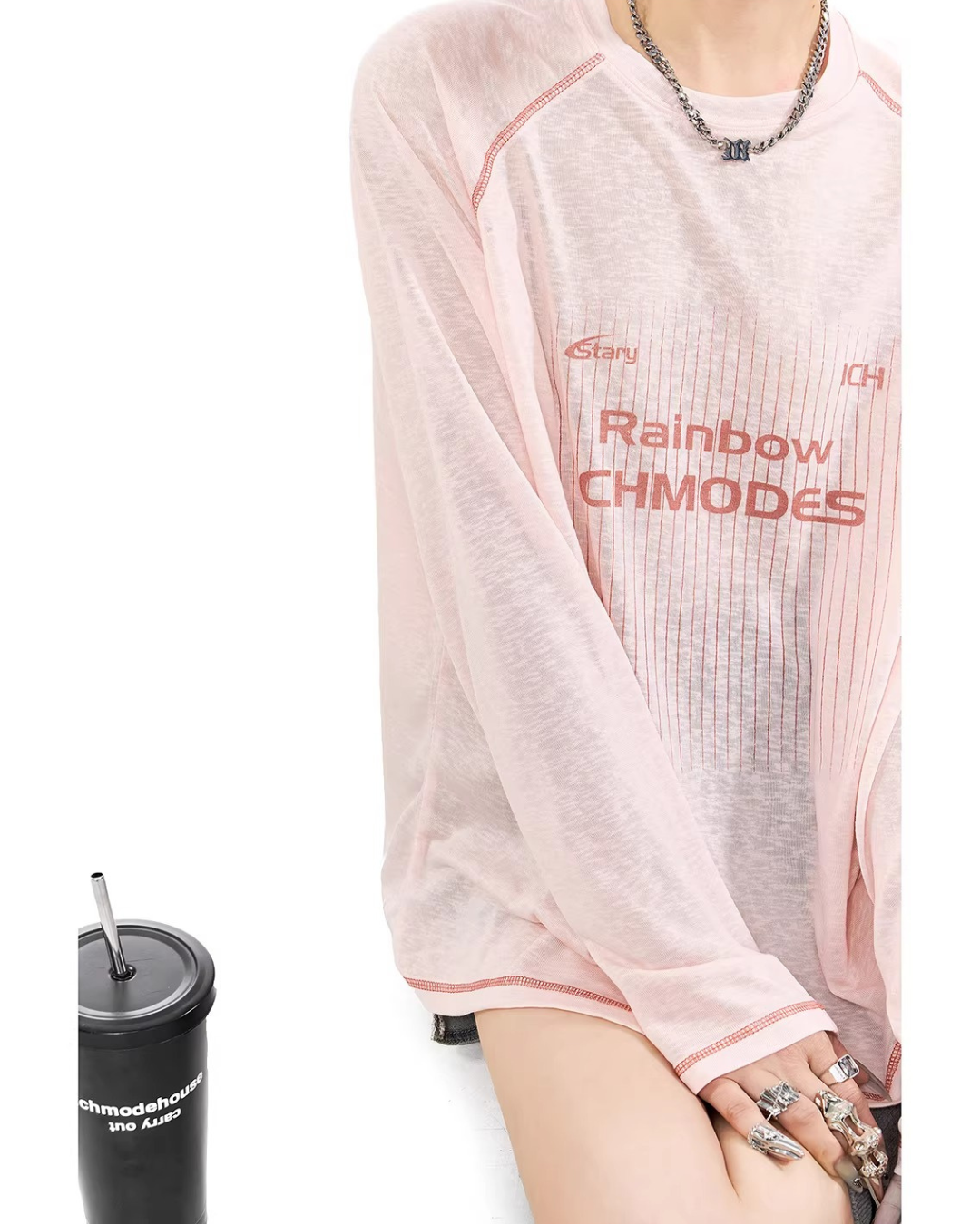 Cyber Overlock Thin Long Sleeve