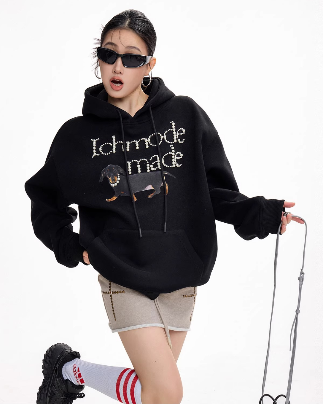 Pearl Logo Dog Hoodie