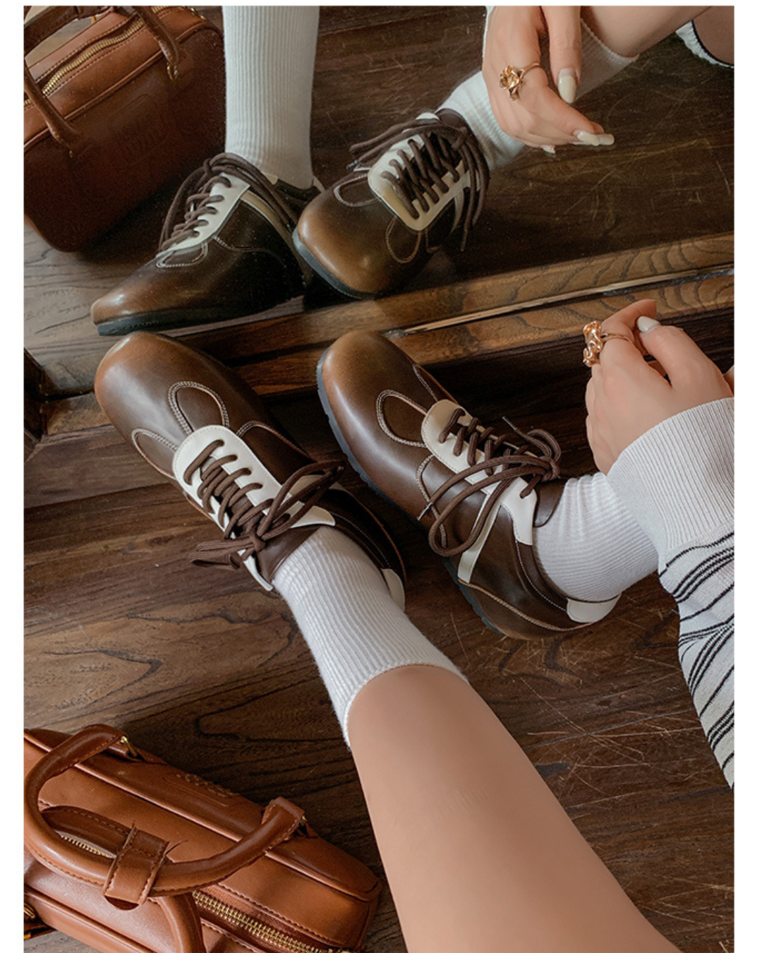 British Style Flat Sporty Shoes