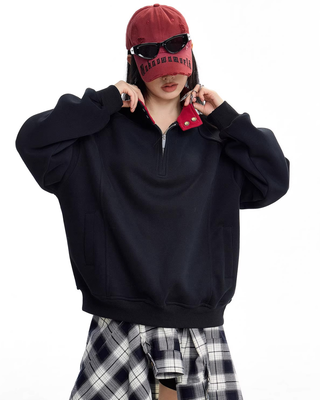 Half Zip Sweat Pullover