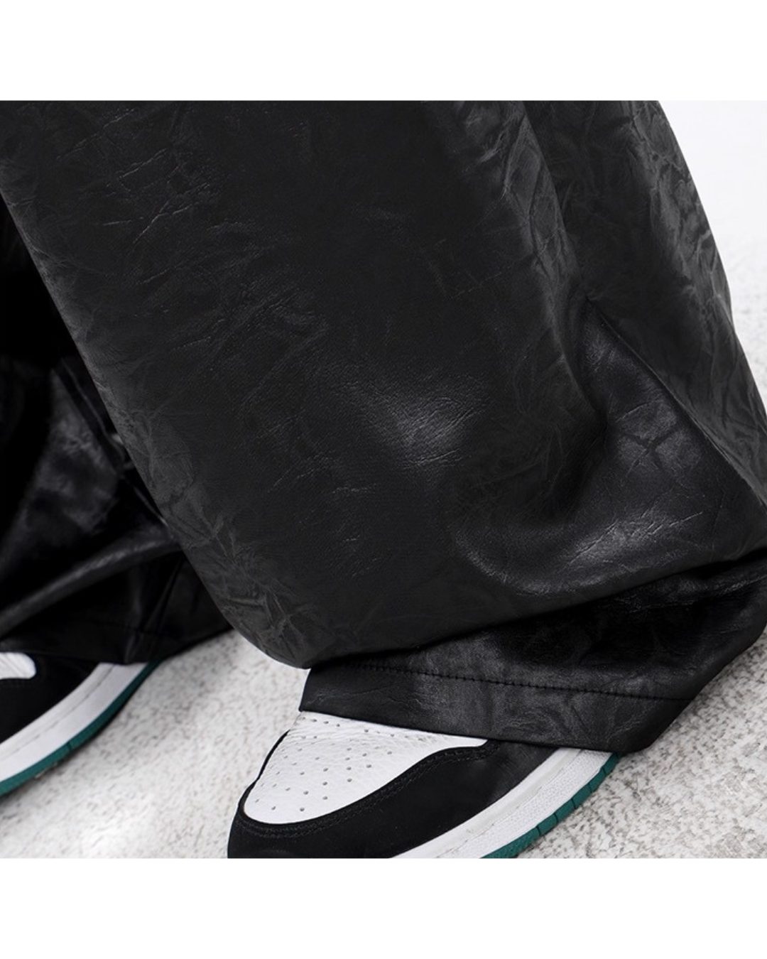 Urban Edge Faux Leather Trousers