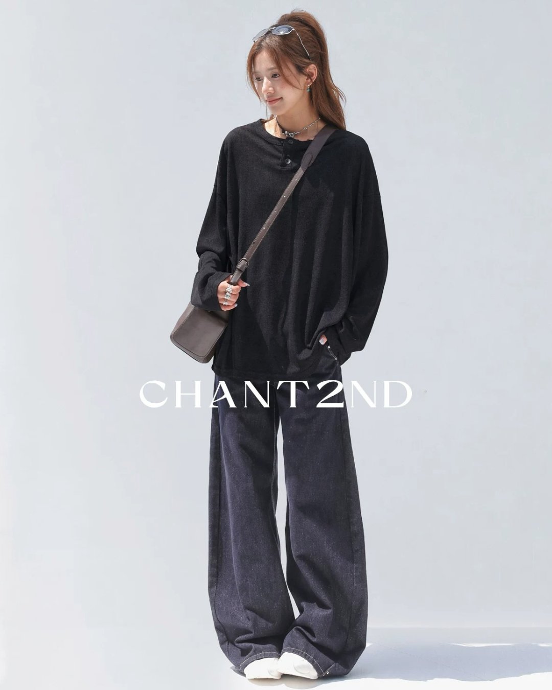 Oversized Heather Henley
