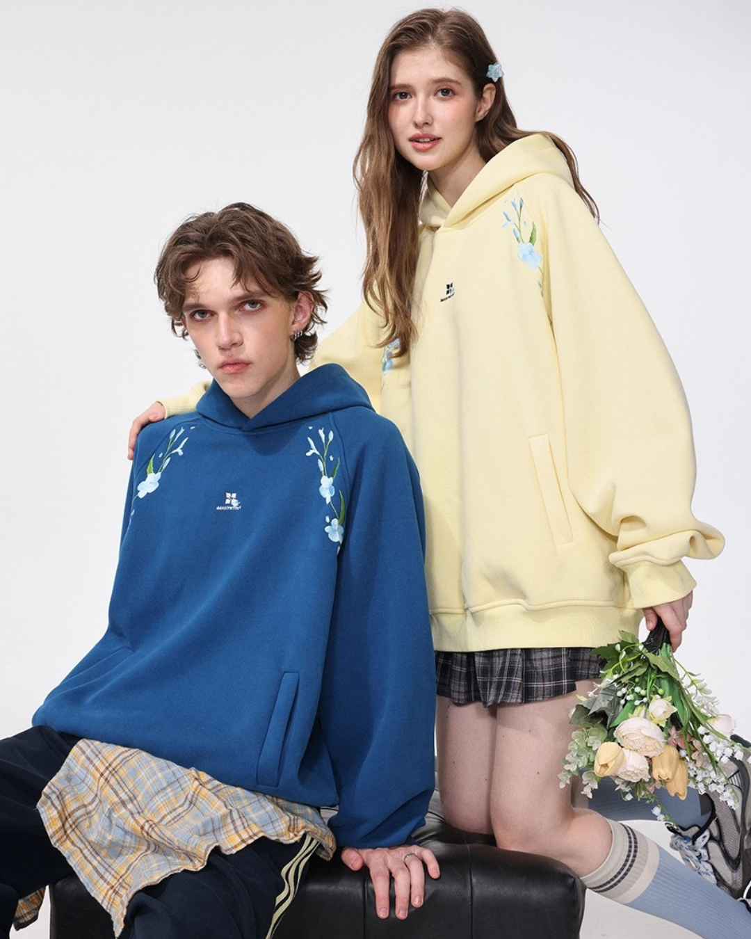 Bloom Embroidered Hoodie