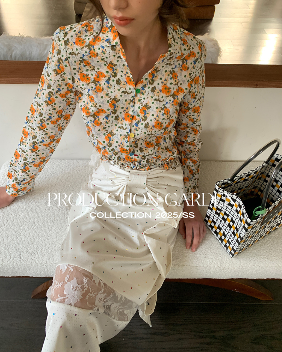 Elegant 3D Ribbon Skirt