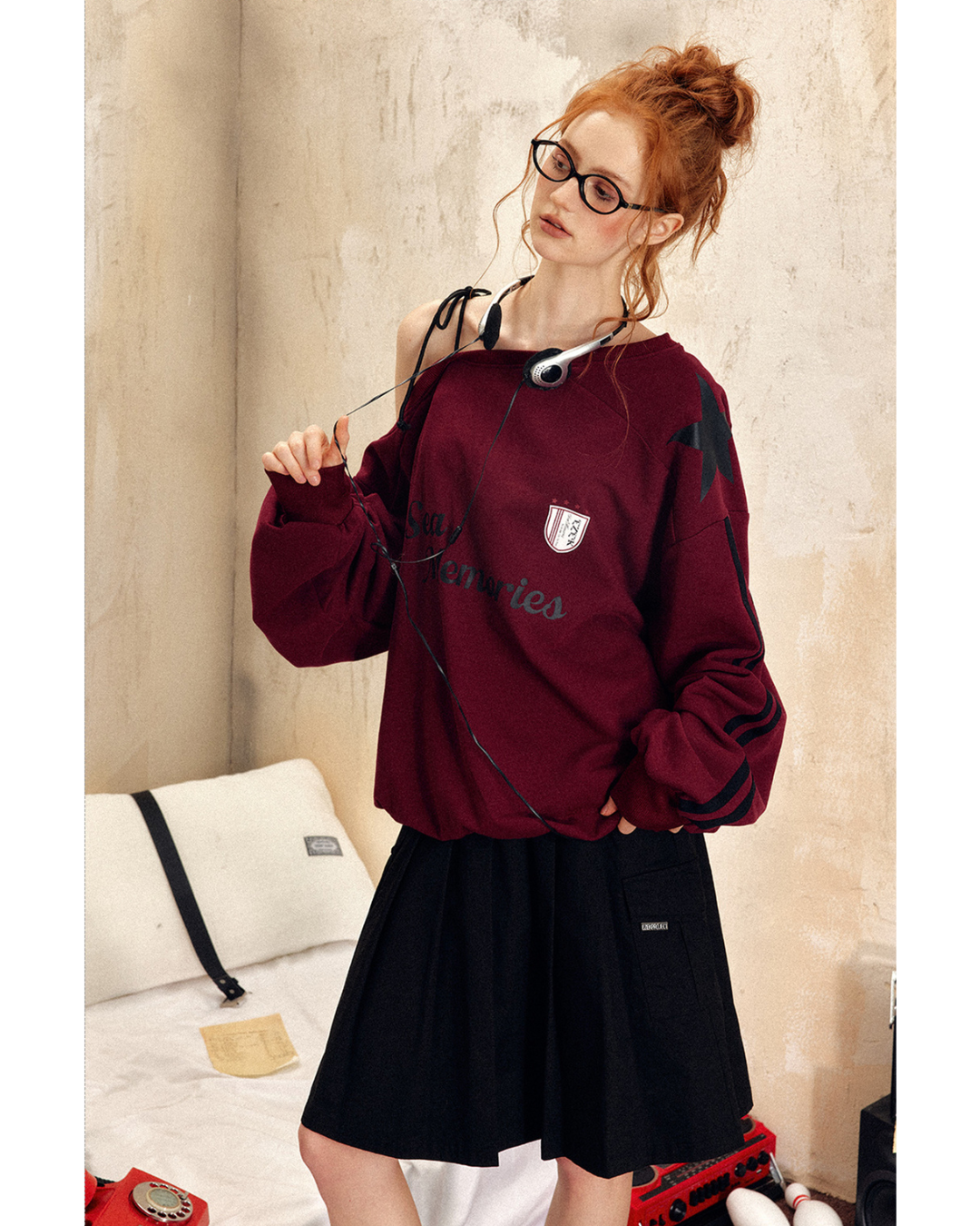 Slanted Shoulder Game Shirt/3Style-Design