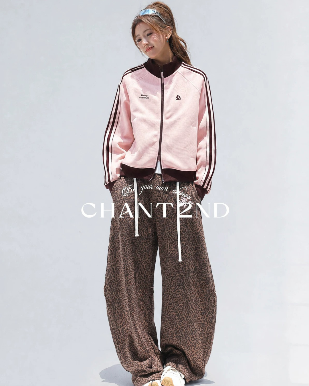 Waffle Stripe Track Jacket