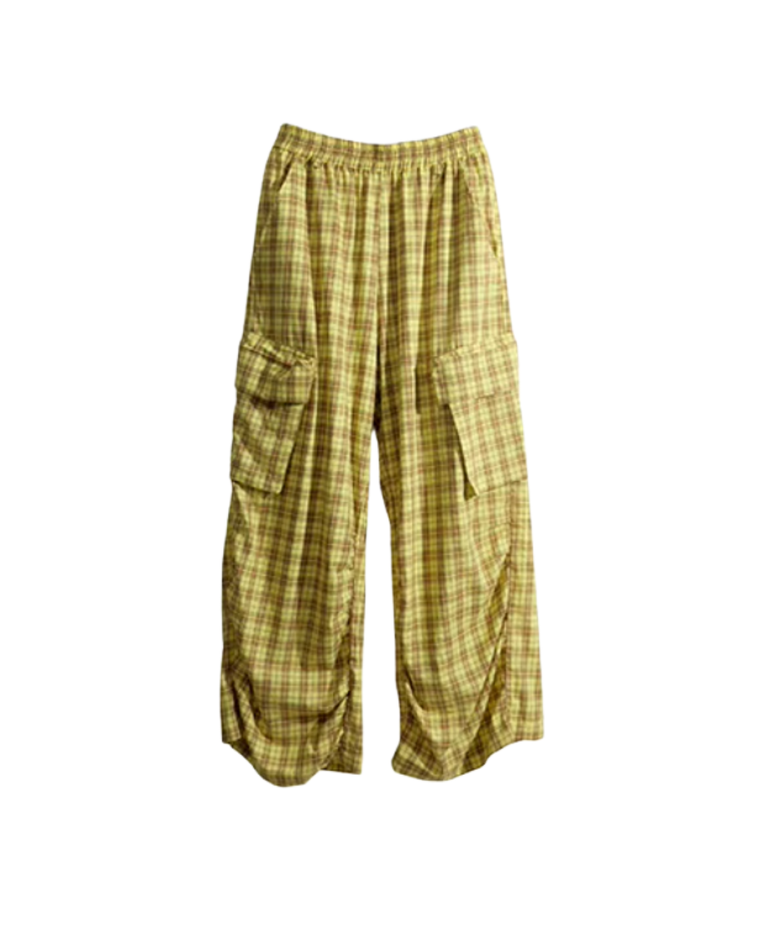 Yellow Check Pants