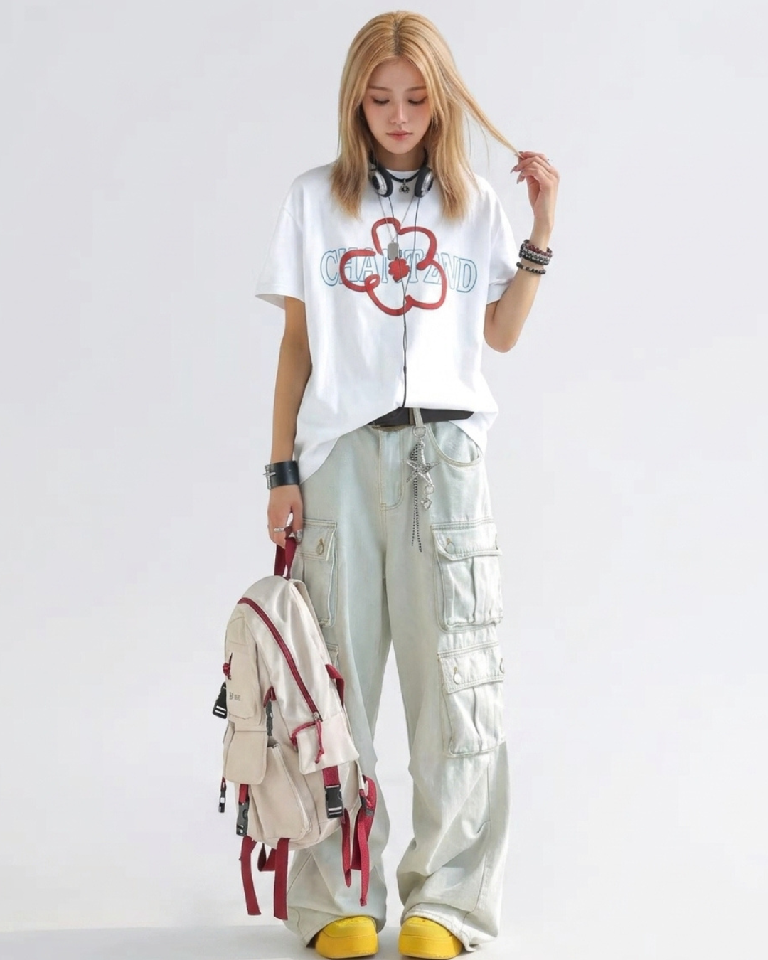 Bloom Outline Logo Tee