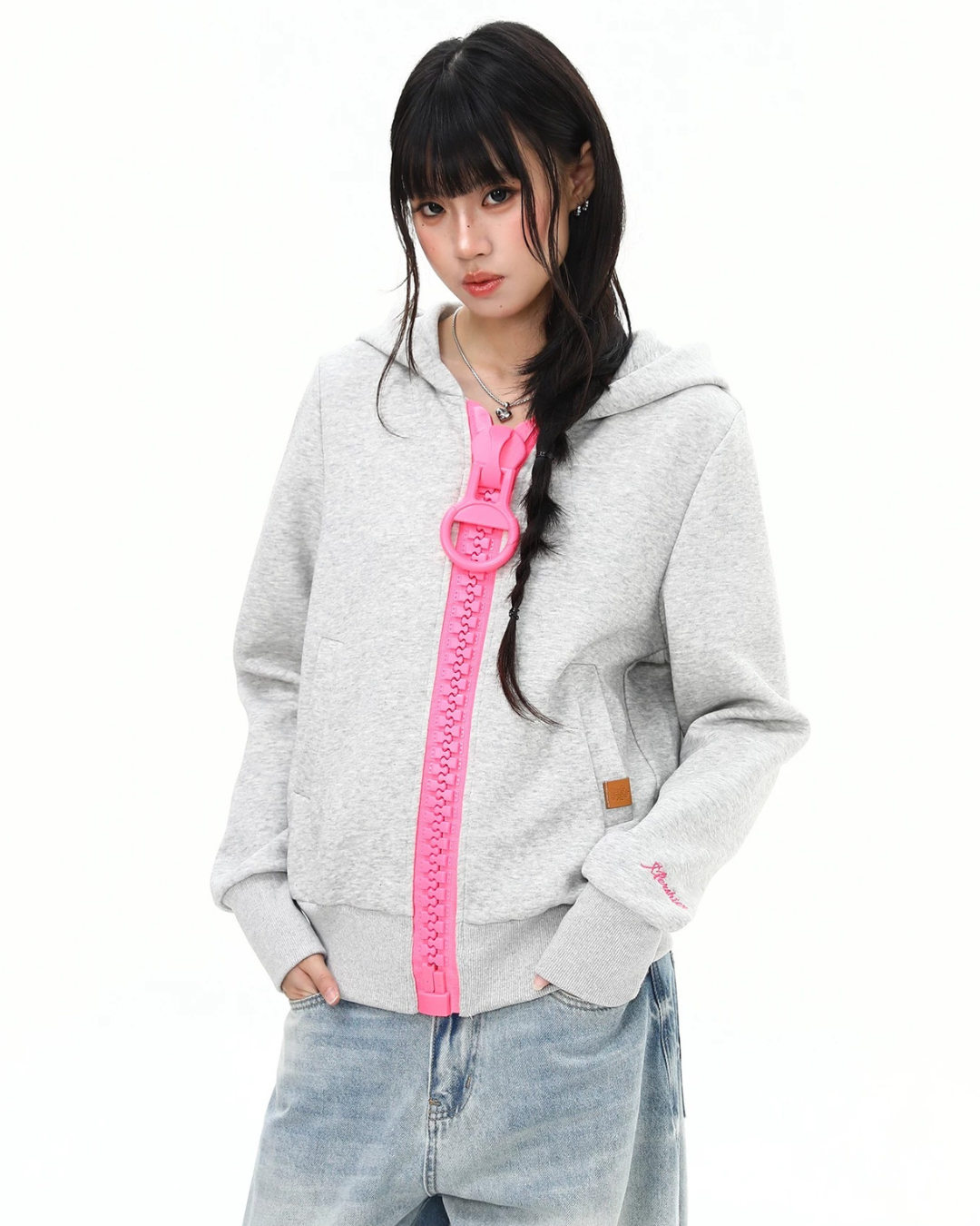 Ring Zip-Up Hoodie