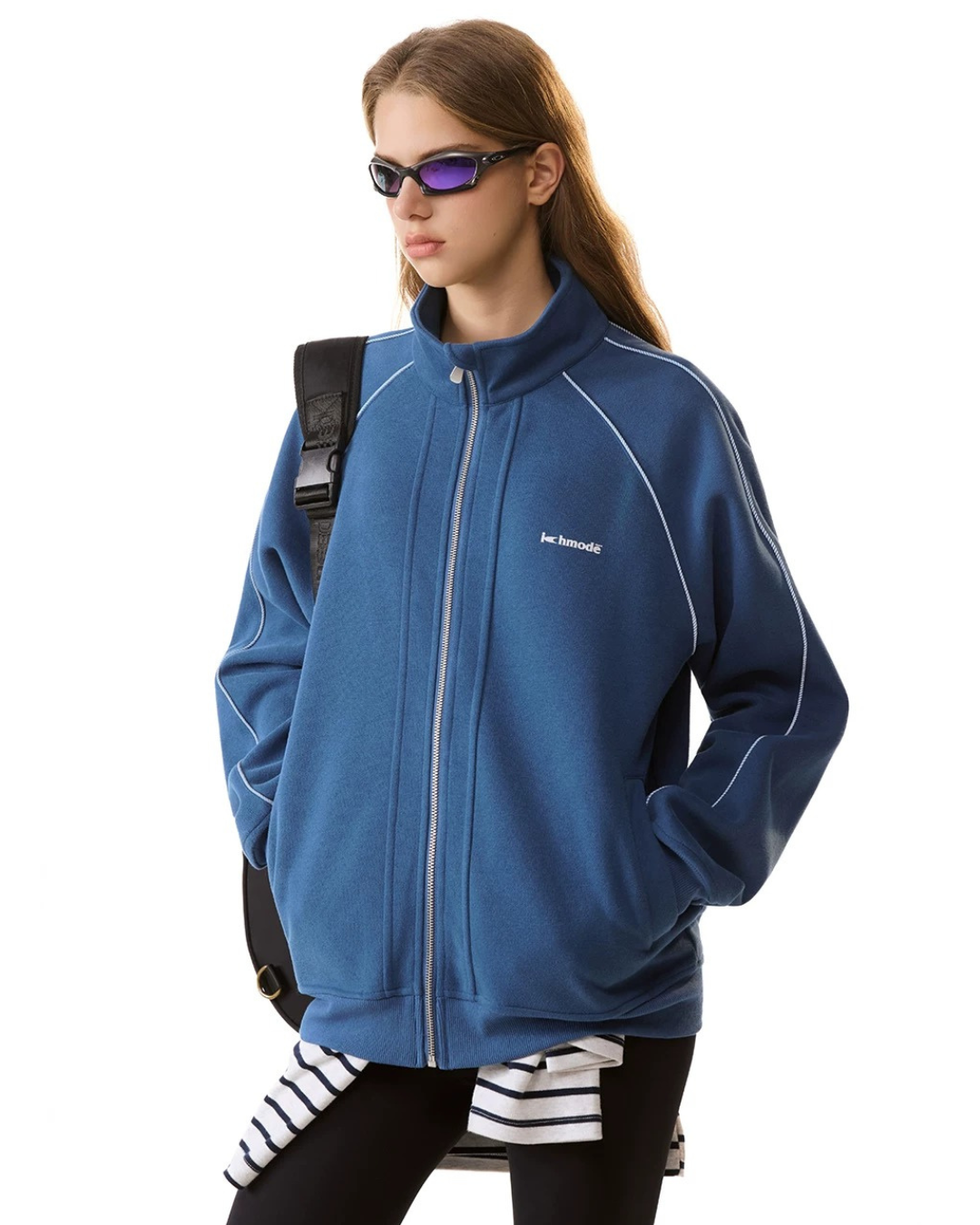 Piped Seam Track Jacket