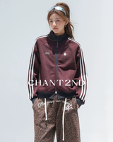Waffle Stripe Track Jacket