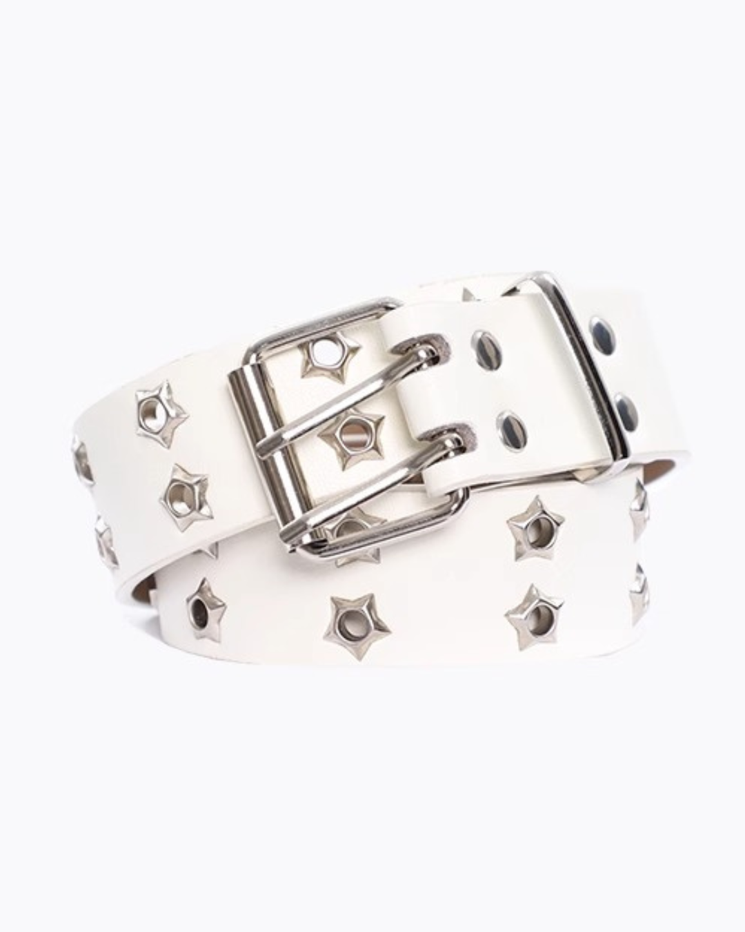 Star Hole Double Belt