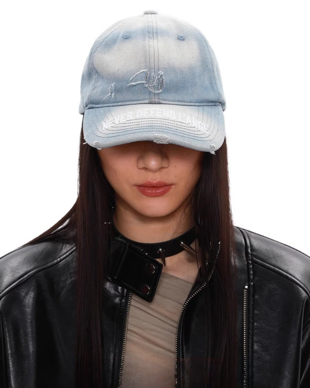Blue Denim Washed Cap