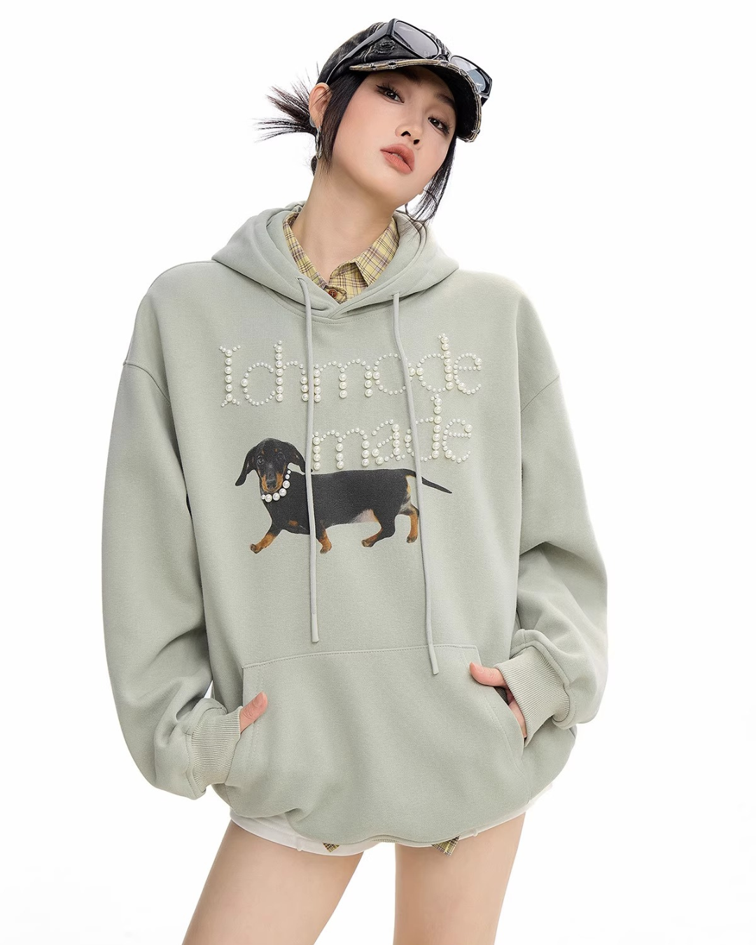 Pearl Logo Dog Hoodie