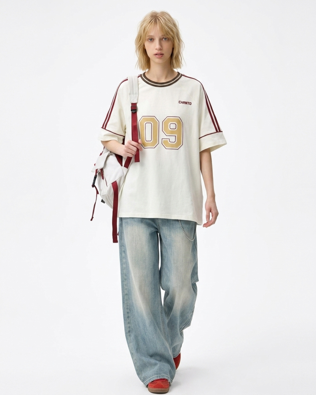 Retro Numbering Athletic Tee