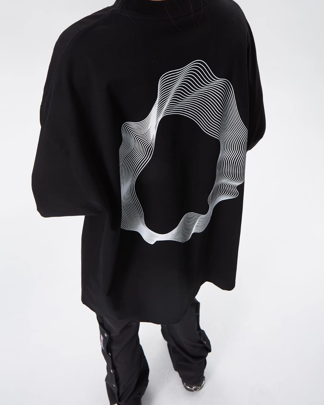 Fluid Motion Graphic Tee